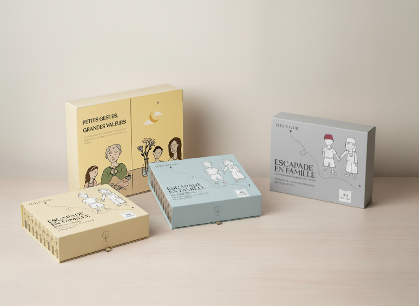 Coffrets Petit Savoir en magasin
