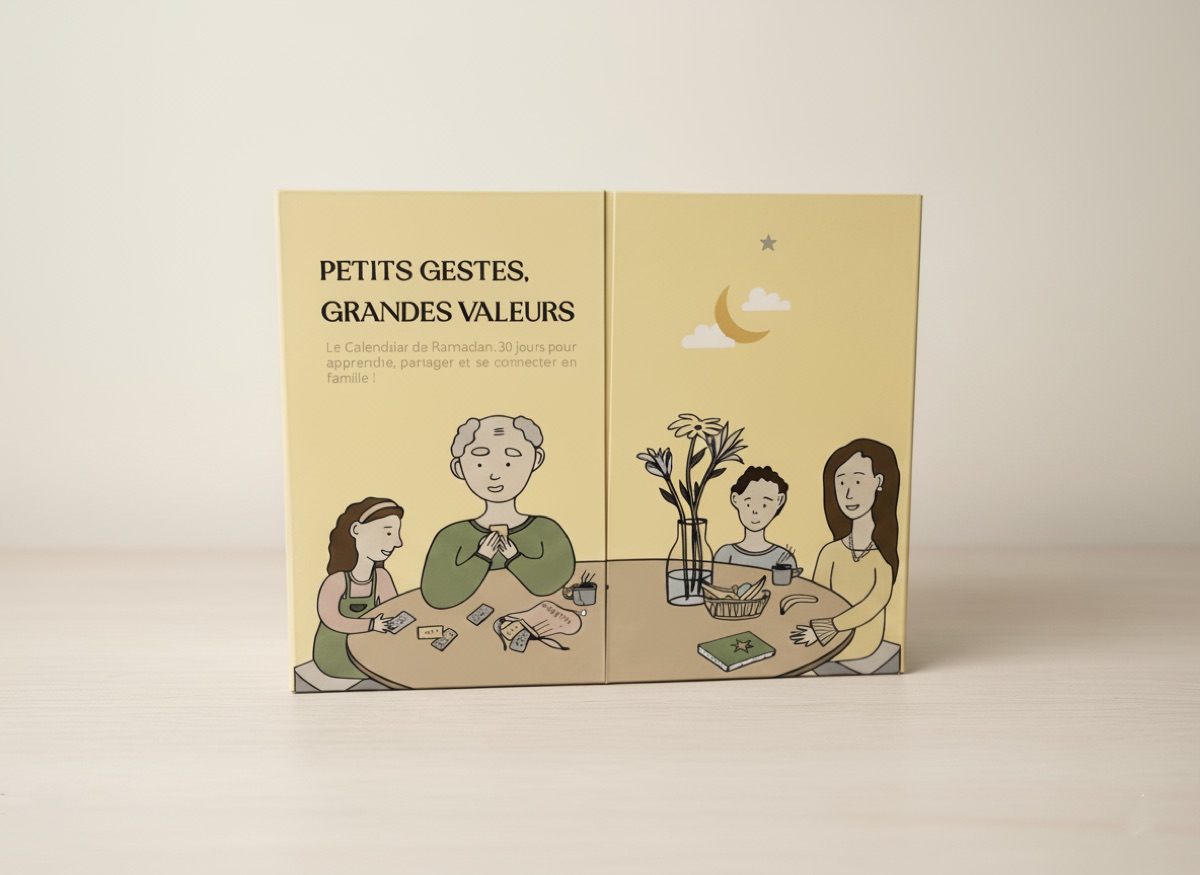 Petits Gestes Grandes Valeurs, calendrier éducatif Ramadan et puzzle Médina de Tunis