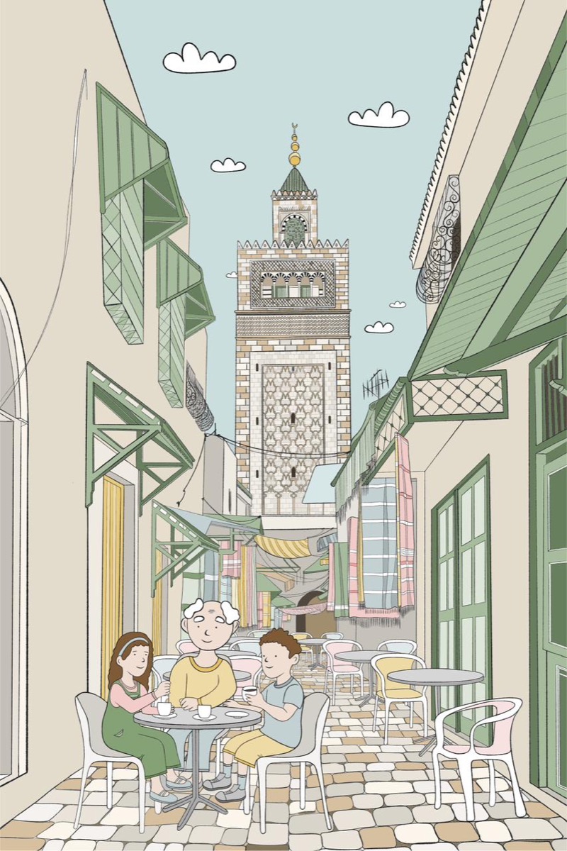 Illustration Médina de Tunis